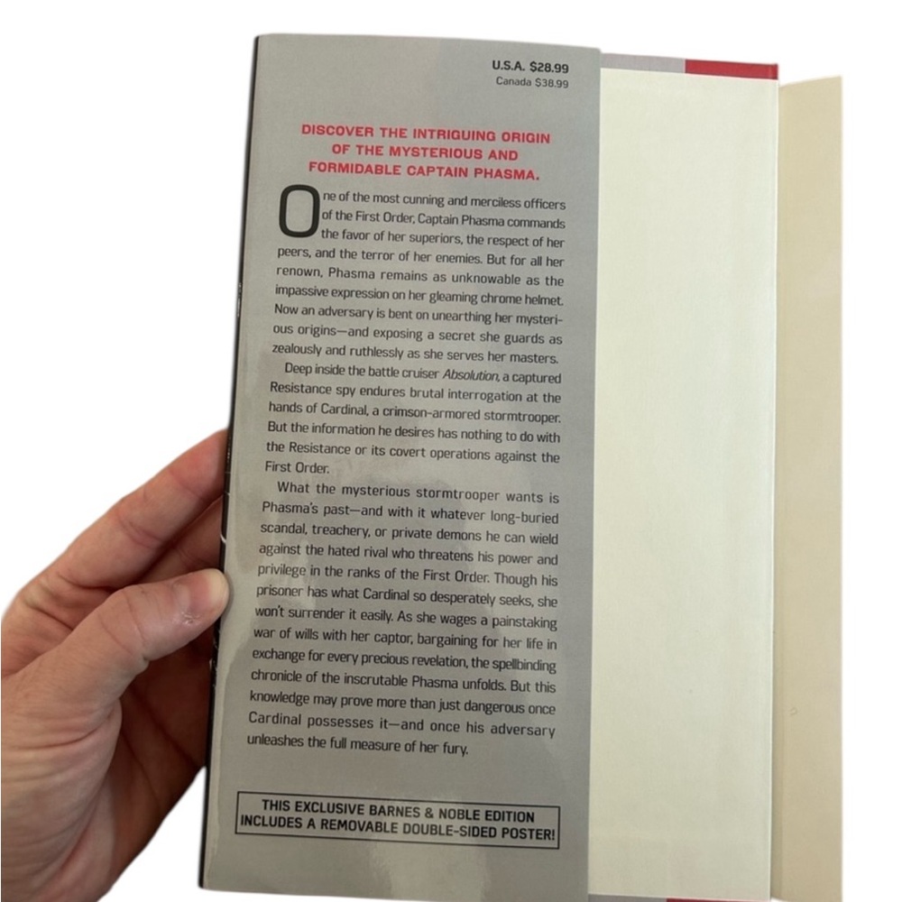 Star Wars Phasma Book, Special Edition — includes poster (never removed) - Picture 3 of 5
